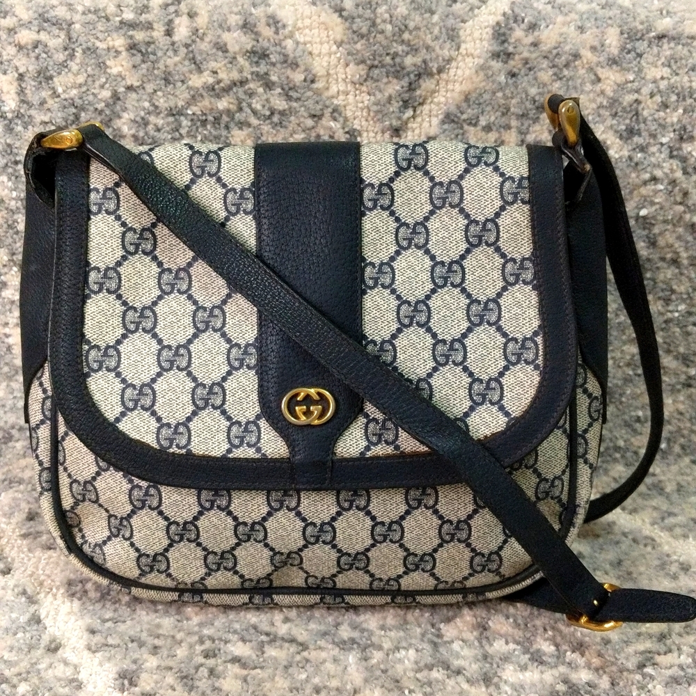GG GUCCI VINTAGE WOMEN'S CROSSBODY BAG